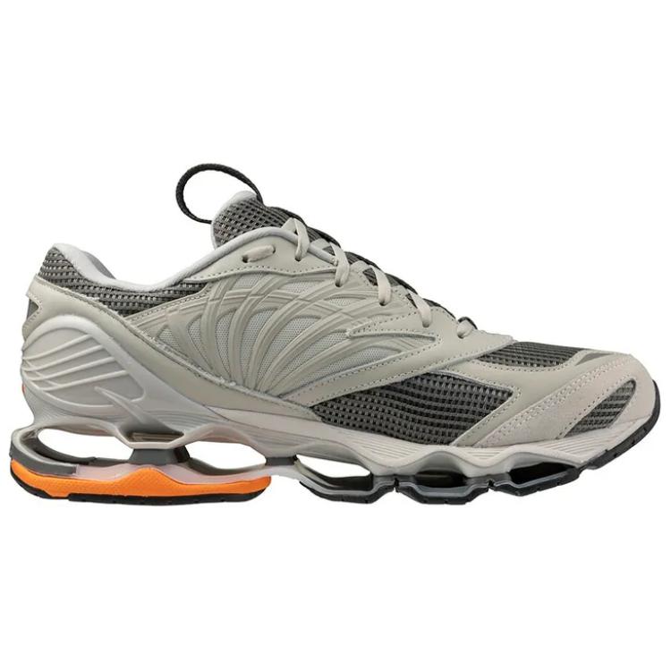 Mizuno Graphpaper x Wave Prophecy LS Grey Unisex Sneakers D1GD242701