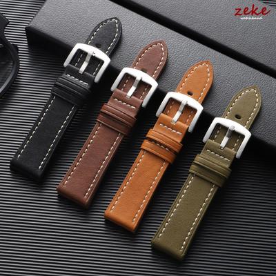 Vintage Brown Wristband Universal Genuine Leather Strap 22mm for Huawei Watch GT5 GT4 GT3 Women Men Business Watch Band Bracelet