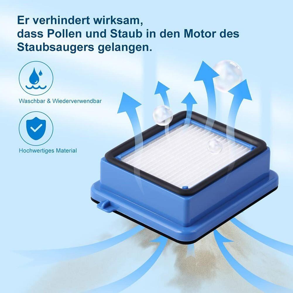 2+2 Filter for AEG ASKW1 QX6 QX7 QX8-2 Vacuum Cleaner Replacement Filter