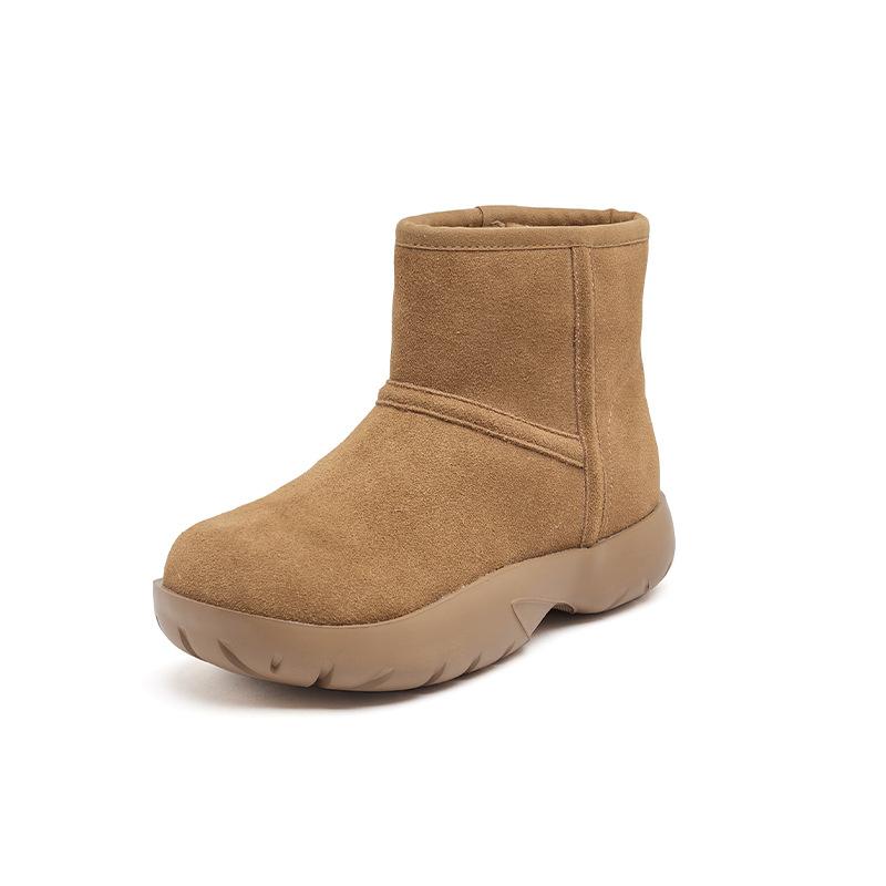 Augustine outdoor snow boots women's winter 2025 new platform-soled sports short boots piled and thickened plush cotton shoes