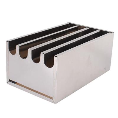 304 Stainless Steel Countertop Knife Holder with Lid