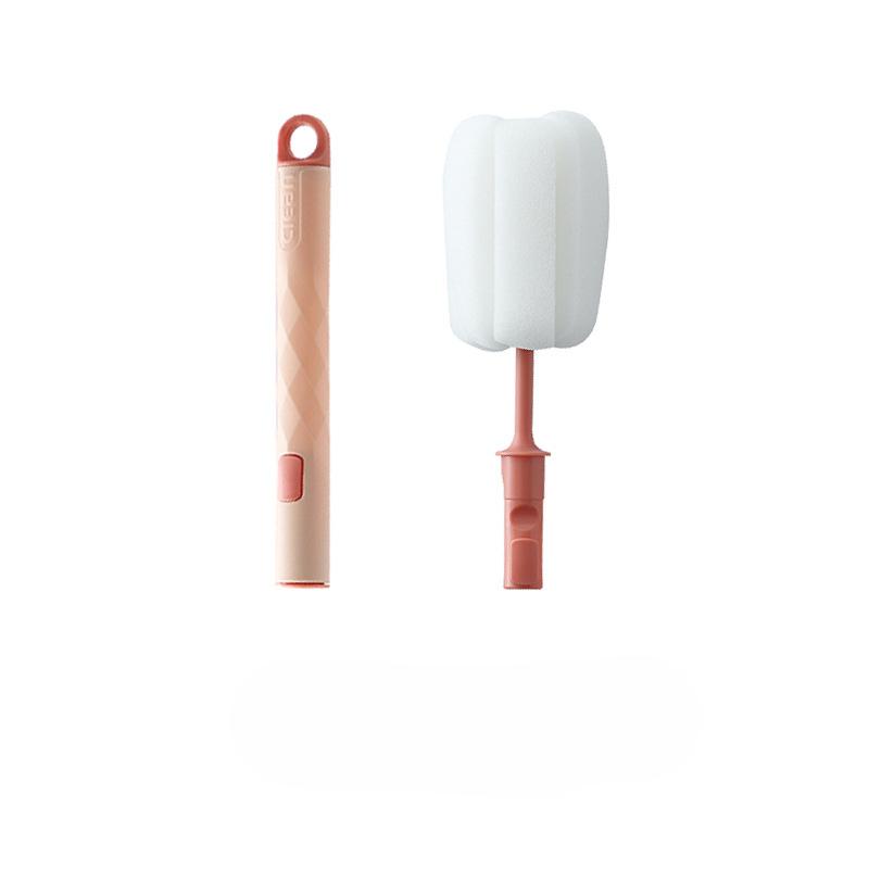 Sponge Brush Cup Brush Detachable Cleaning BrushHousehold Baby Bottle Brush Long-handled Insulated Cup