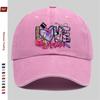 Pc Pink Nail Technician Printed Baseball Cap Printed Golf Cap Designed for Beauty Professionals Home Leisure Decorative Hat