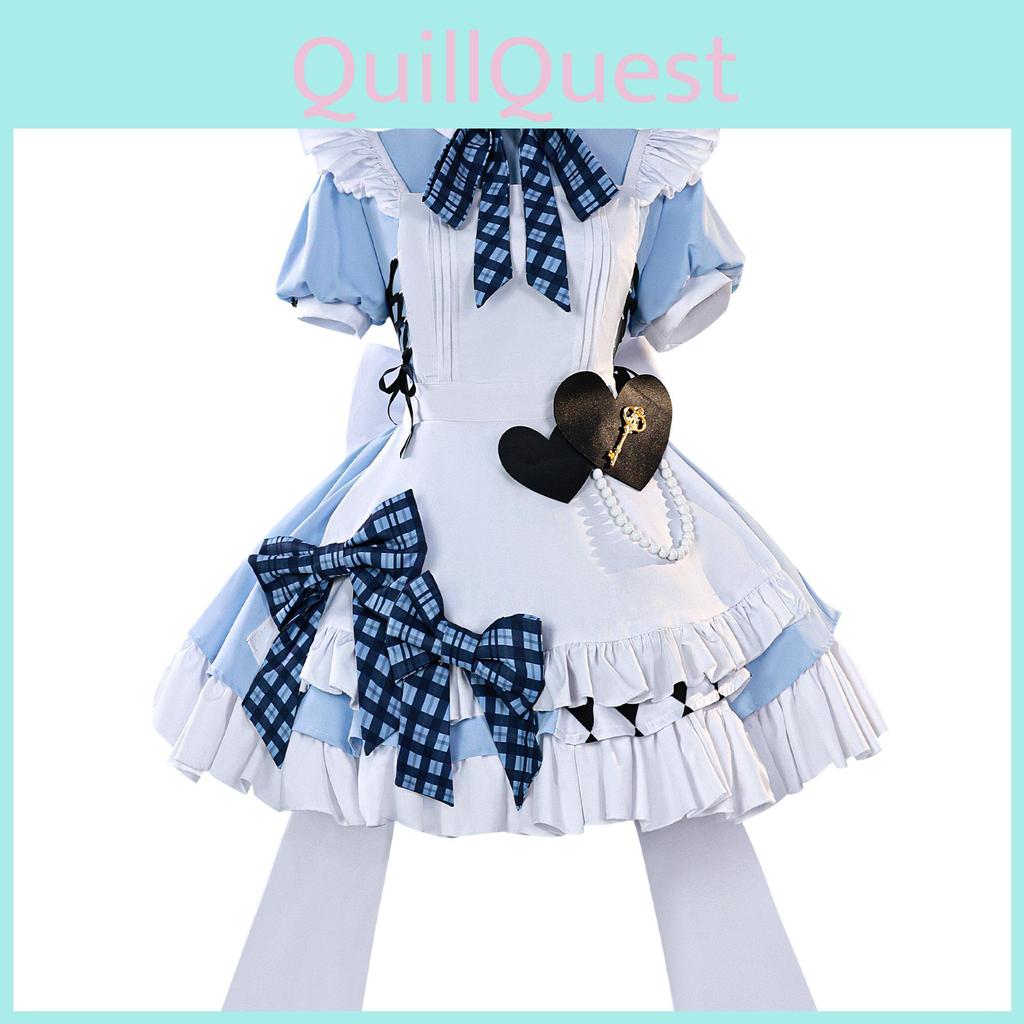 Lovelive Cosplay Outfit With White Thigh Socks For Game Role Play