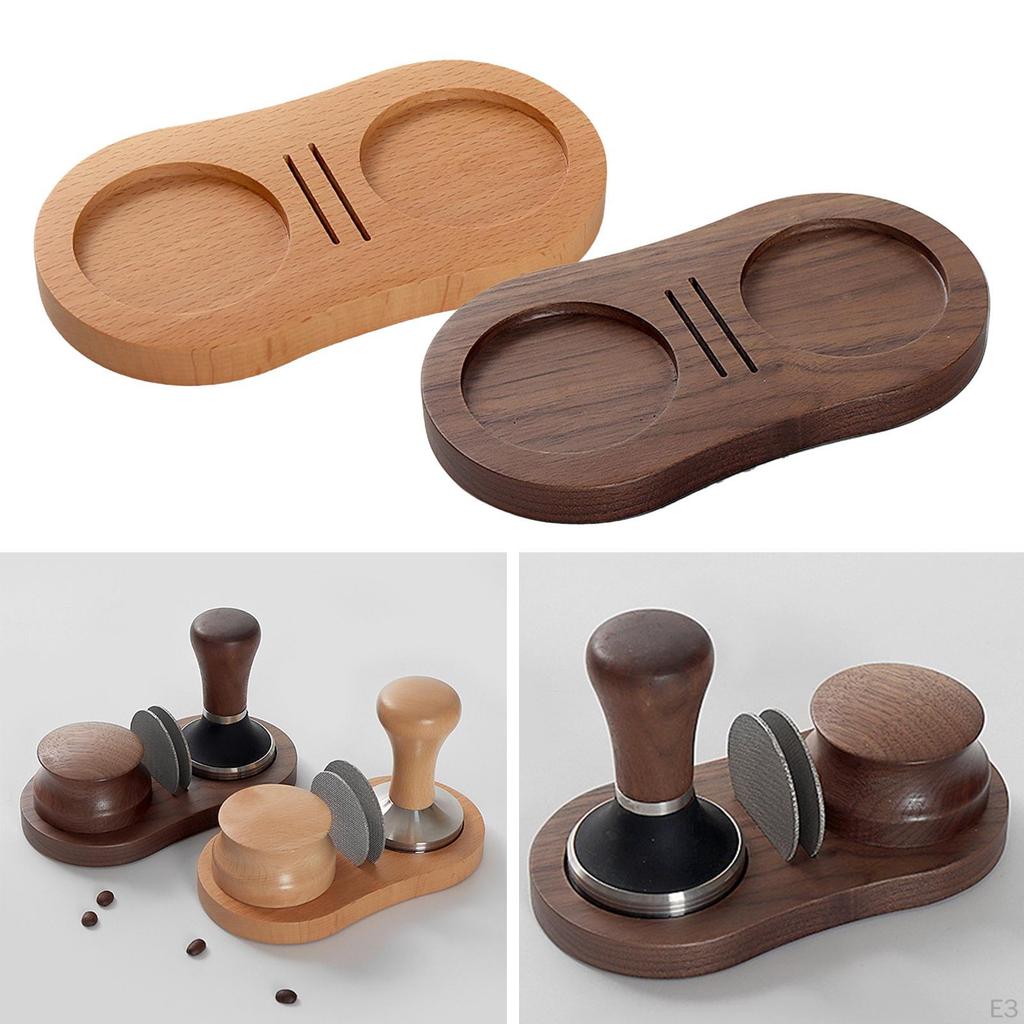 Kaffee-Tamper Espresso Sesary Station Anti-Rutsch Rebutor-Ständer Arbeitsplatte für