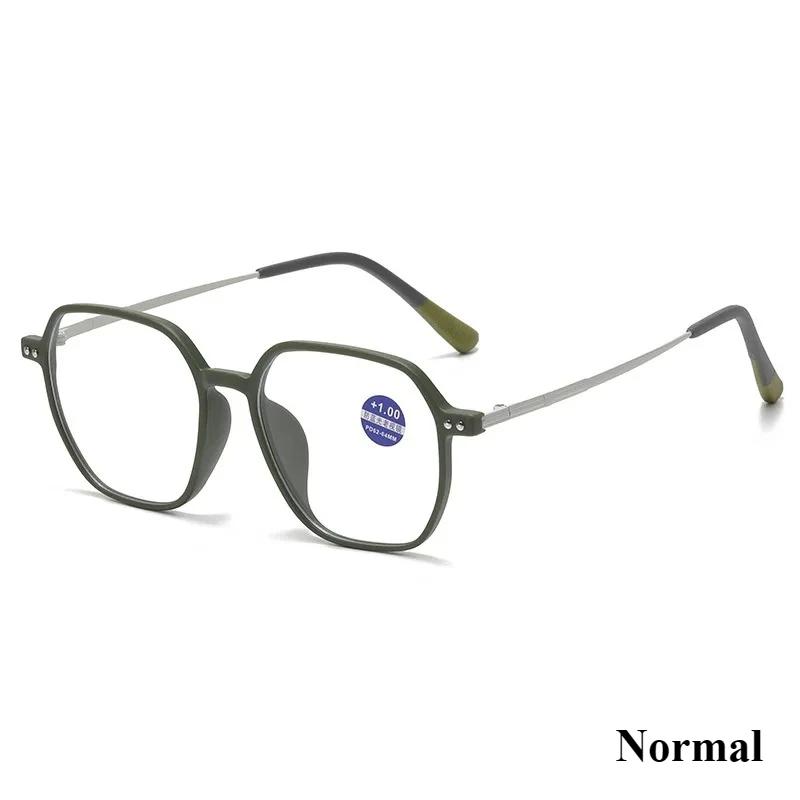 

Men S And Women S High-Definition Anti-Blue Light Multifocal Glasses For Farsightedness Fashion New Ultra-Light Reading Glasses 4.0
