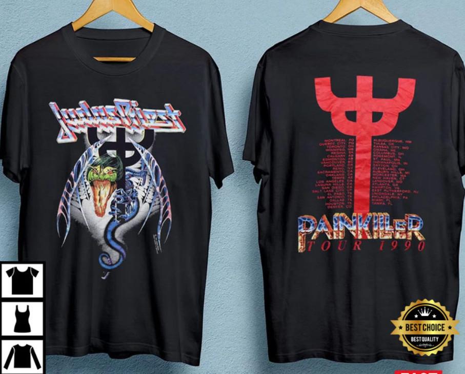 Judas Priest Painkiller Tour TShirt Unisex T-Shirt S