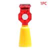 Emergency Light Flashing Lights Strobe Waterproof Solar Outdoor Plastic Signal Warning Lamp Highway Signal Lamp
