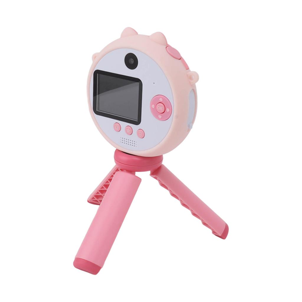 Lutscher Kinder Selfie Kamera mit Ständer 48MP 2,0 Zoll HD Kinder Digitale Videokamera Spiel Musik Spielzeug