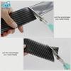 MORYTRADE Carbon Fiber Scuff Plate, Bumper Protector, Side Step Guard, 7cm x 3m