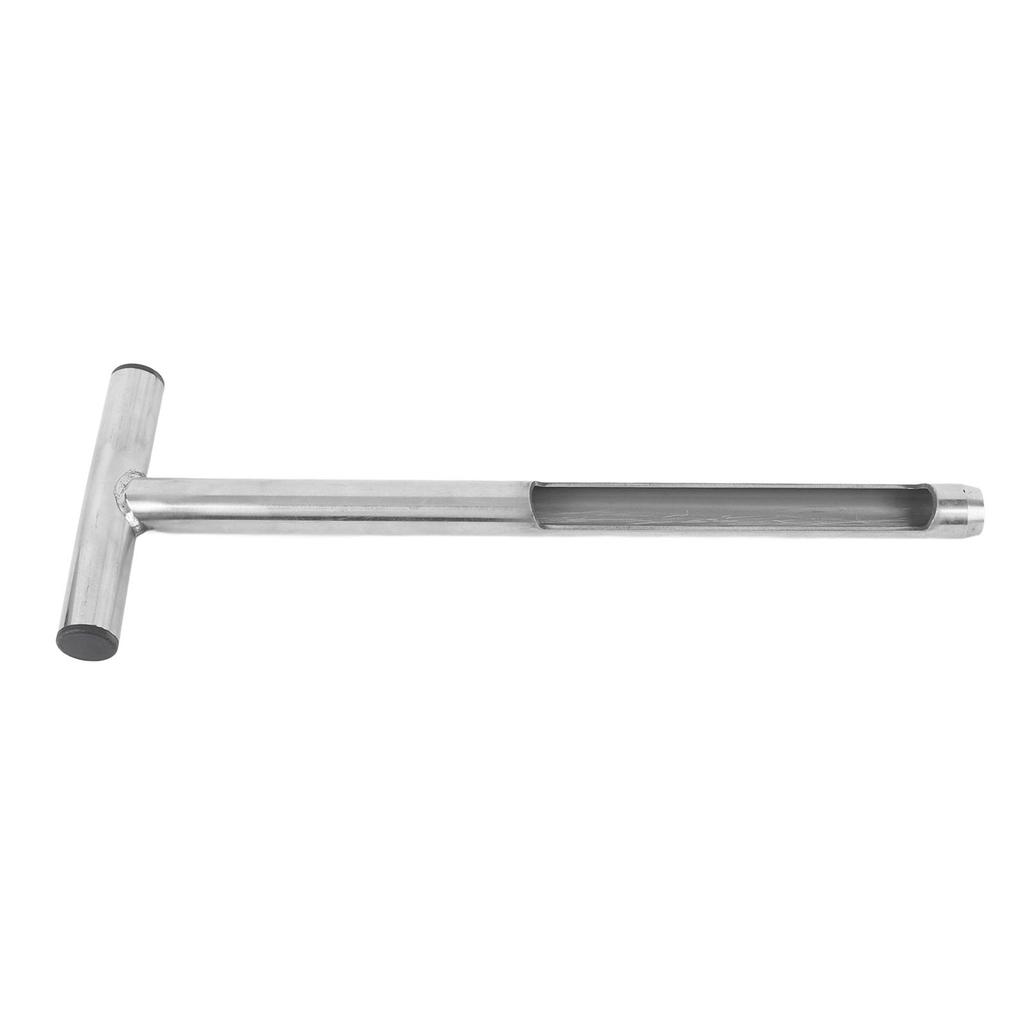 Vzorkovač půdy se 2 vzorkovacími sáčky Opakovaně použitelný nerezový T-rukojeť Půdní sonda pro péči o rostliny