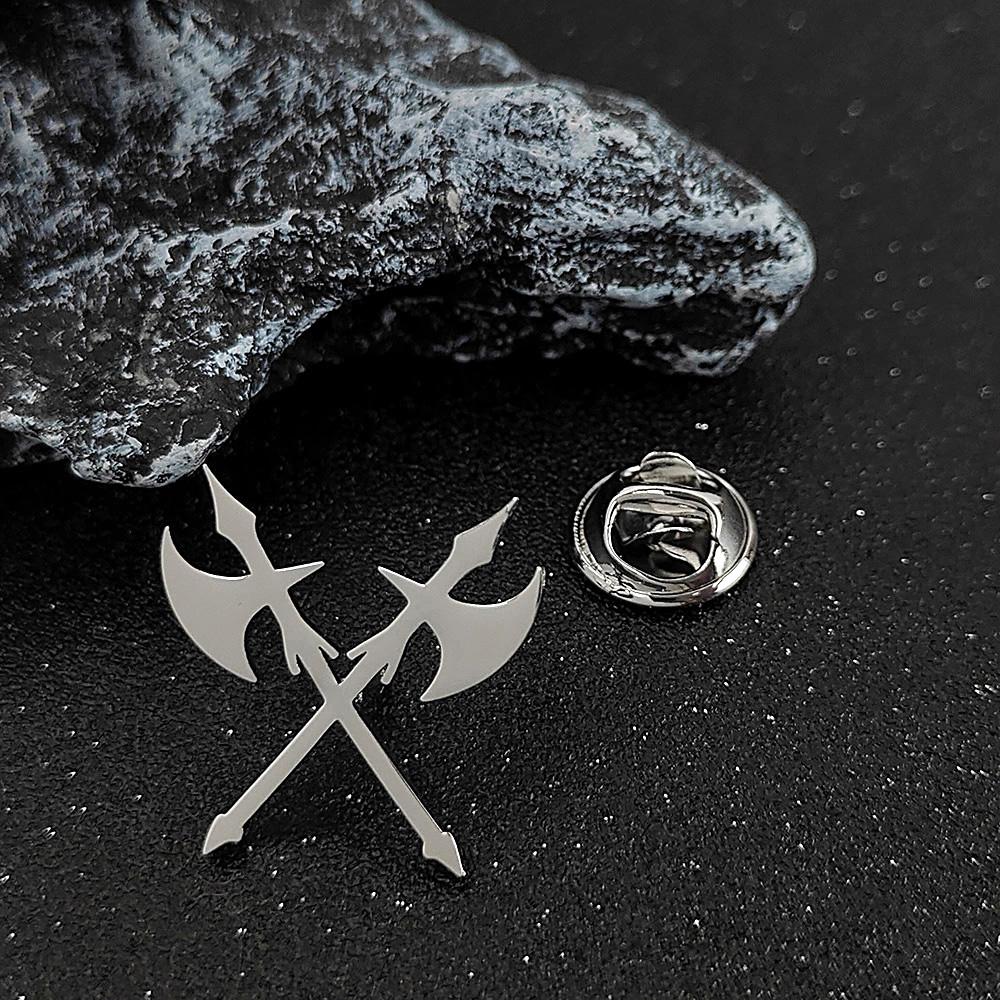 

Classic Weapons Cufflinks Brooch Men s Shirt Business Button Pin Brooches Retro Stainless Steel Jewelry Set Wedding Gift for Men