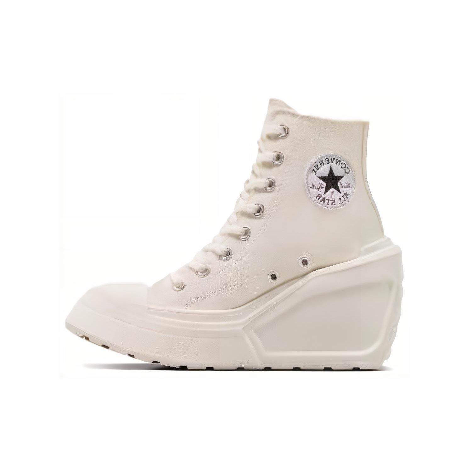 

Converse Chuck 70 De Luxe Wedge High Top Canvas Shoes Egret Women A06479C 35