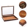 Cabilock 1-Piece Butterfly Specimen Display Case with Lid, Wooden Specimen Box