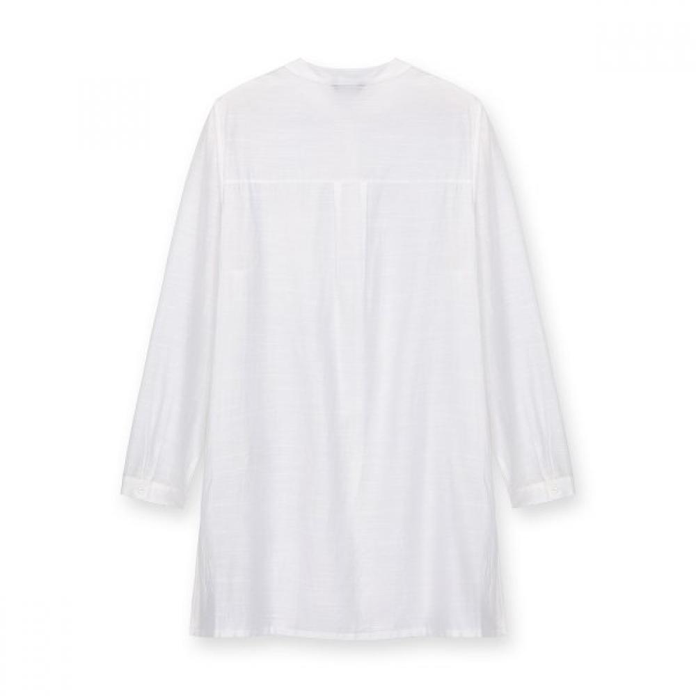 Furina Classical White Cooling Lady Blouse