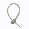 Colorful Self-Locking Silicone Cable Tie Keychain & Ornament Set