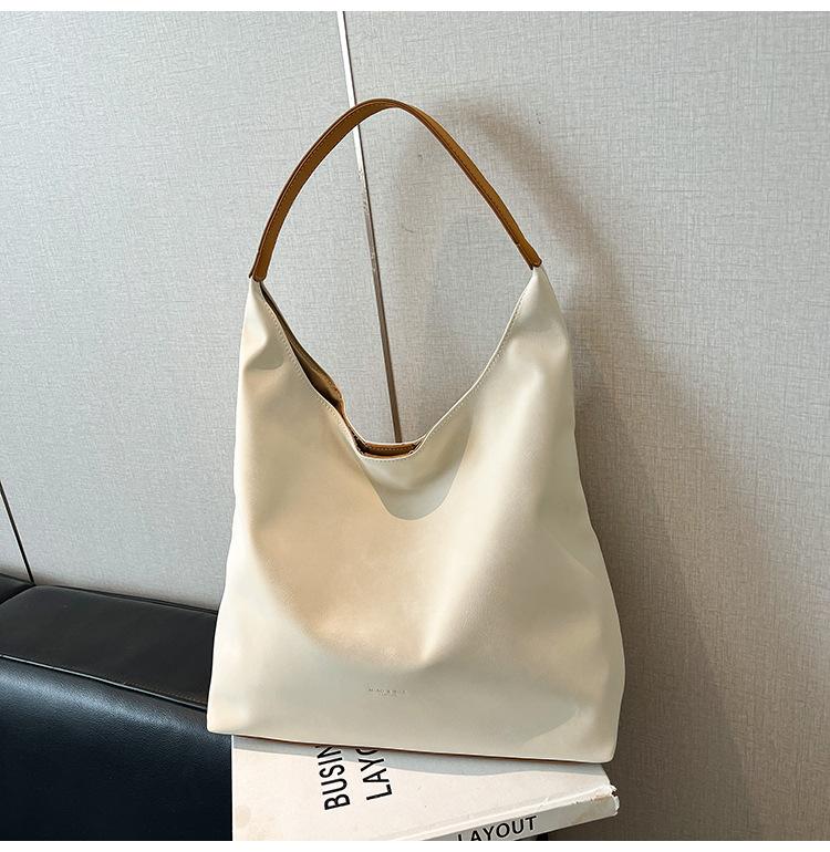 Retro big bag women s 2025 new trendy popular high-end fashion shoulder bag large capacity commuter tote bag