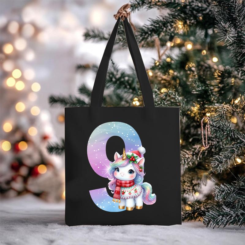 

Letter printing 2024 shoulder environmental protection bag large capacity messenger bag new No specification