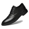 Mode 2024 Schuhe Mann All-Match Klassische Herrenschuhe für Hochzeit Herren Echtleder Modeschuhe Hohe Qualität Herren Oxfords Freizeitschuhe