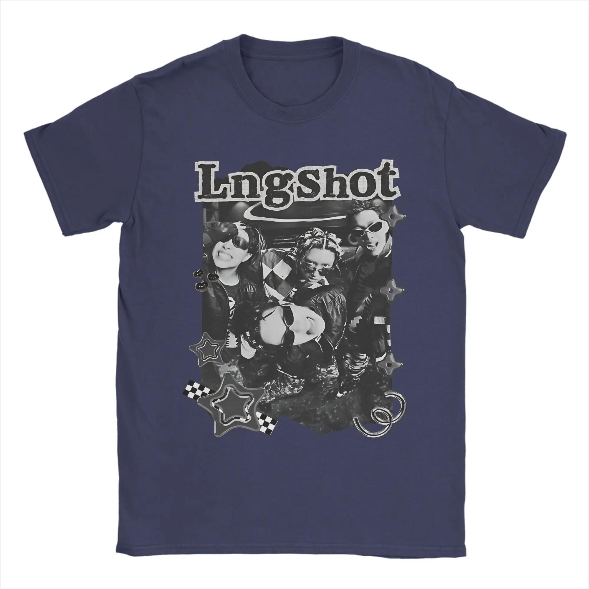 

2026 Hip Hop Streetwear Oversized Kpop Lngshot T Shirt Men s Women Cotton Novelty T-Shirts Round Neck Tee Shirt Short Sleeve Tops Plus Size XXXL коричневий