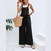 Kadın Bol Kesim Moda Tulum Geniş Bacak Bol Salopet Tulum Salopet Yaz Tulum Rahat Şık Tulum Yaz