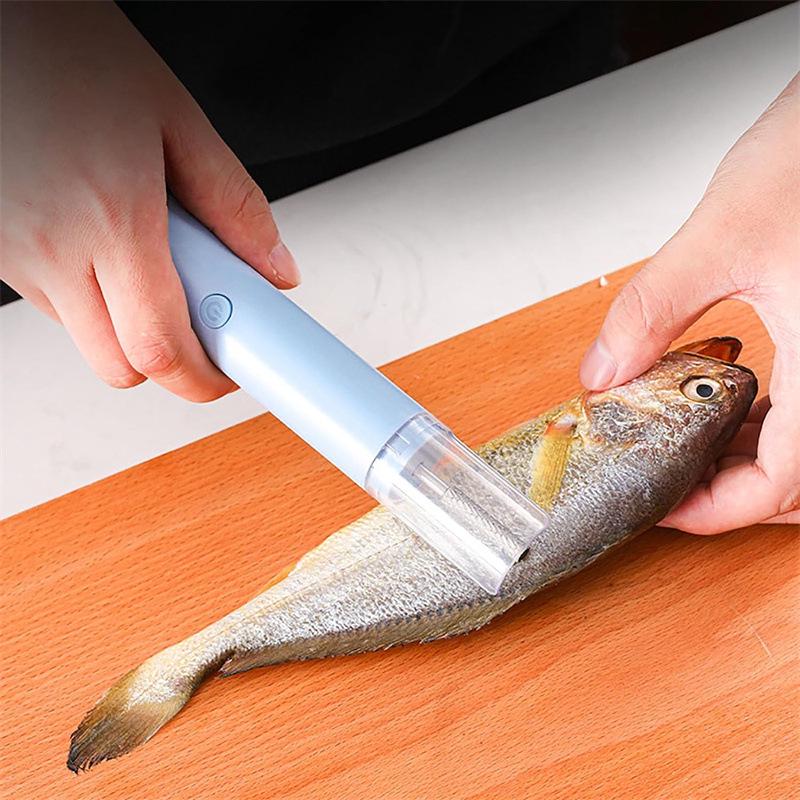 Electric Fish Scaler and Remover Tool for Home Use