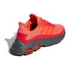 Adidas Quadcube Trendy Mesh Cushioning Slip Resistant Breathable Low top Running Shoes Men's Red Gray EG4394