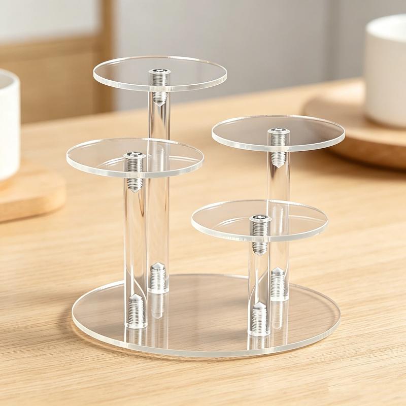 Large Special Display Model Stand Acrylic Model Shelf For Product Showcase Self-Assembled Acrylic Display Stand