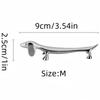 1Pc Silver Luxury Chopstick Holder, Hotel Sausage Dog Design Cutlery Holder, Household Knife and Fork Holder Chopstick Holder