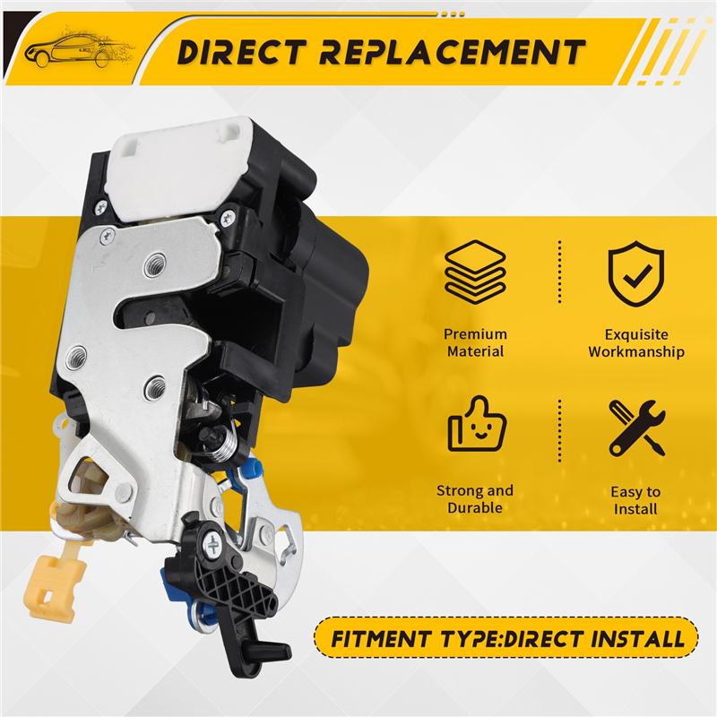 For Ssangyong Rexton 2001-2017 Door Lock Actuator 7131008003 Rear Left Door Latch Assembly