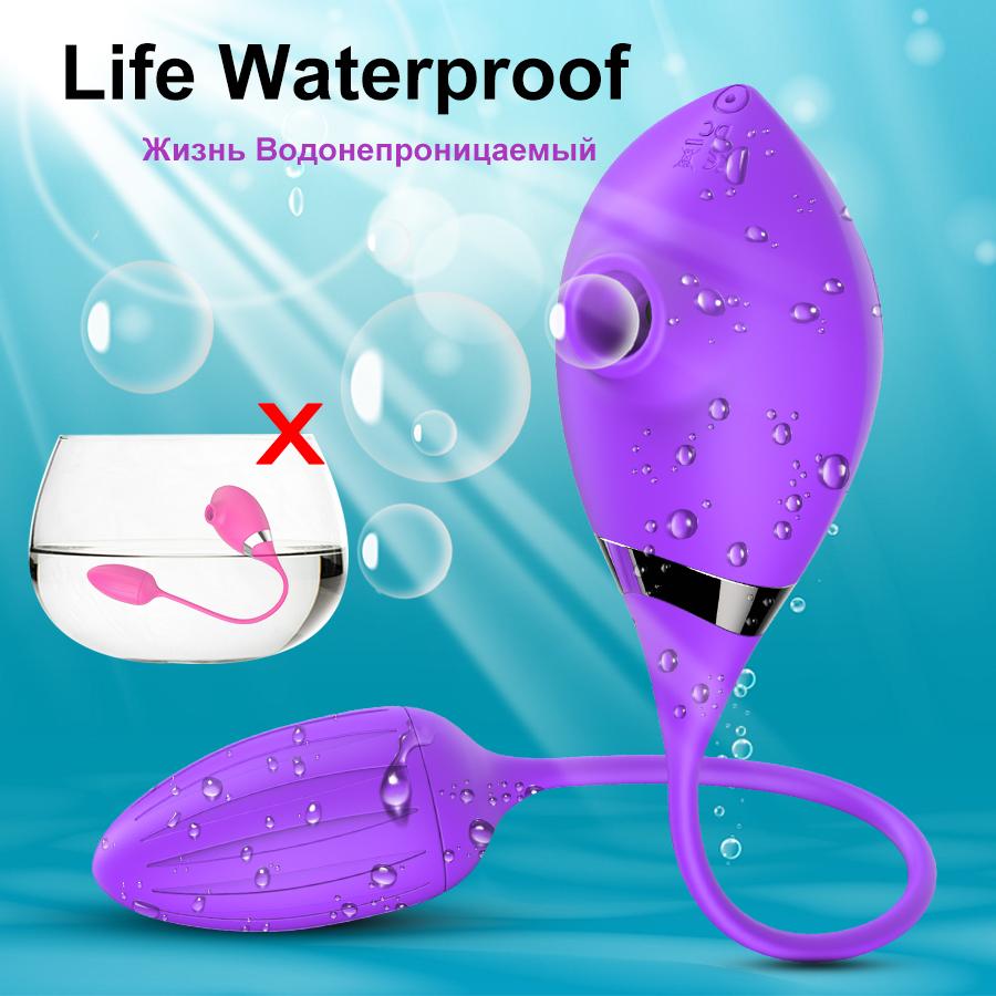 Orální klitorální sací vibrátor pro ženy Vaginální masážní přístroj na bradavky 10 rychlostí G bodové sexuální hračky pro dospělé pro ženy masturbátor