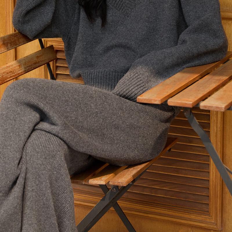 ELLASSAY Women's Simple Straight-Cut Trousers