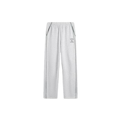 Sports Lifestyle Series Letter Logo Printed Straight Leg Casual Wide Leg Pants Knitted Sports Pants Women Pants AKLU840-6