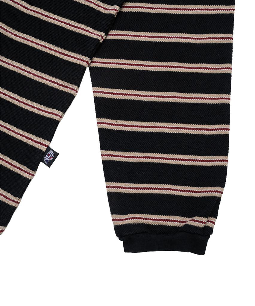 Olbeoswon Pique Long Sleeve Black