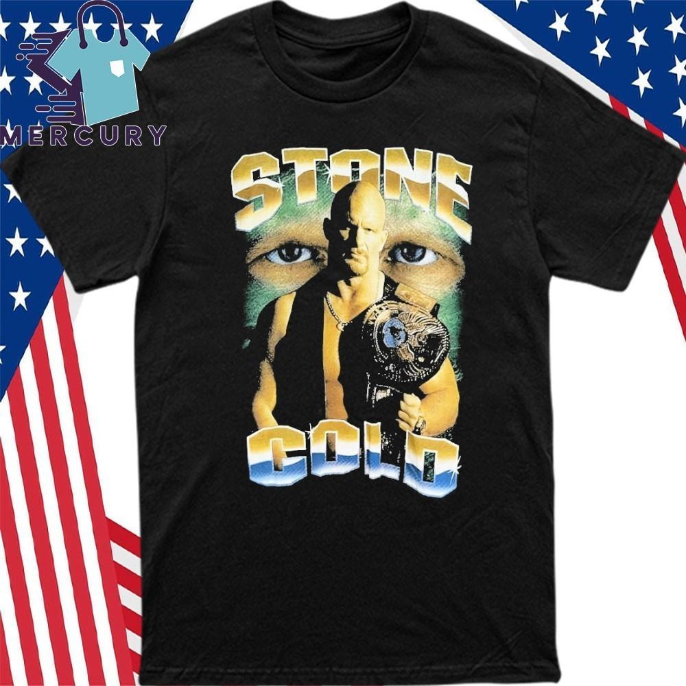 Travis Kelce Wearing Stone Cold Steve Austin Shirt Unisex T-Shirt M