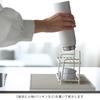 ideaco Bottle Water Bottle Stand 2 Tiers Width x Depth 9 x Height cm Kitchen Drainers Sculpture Bottle D sand white 23.3 13.3