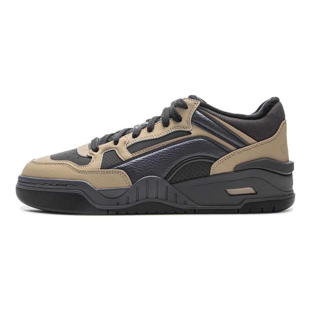 Li Ning Moon White 2MID Slip Resistant Cushioning Abrasion Resistant Lightweight Breathable Height Increasing Mid top AGCV331-8