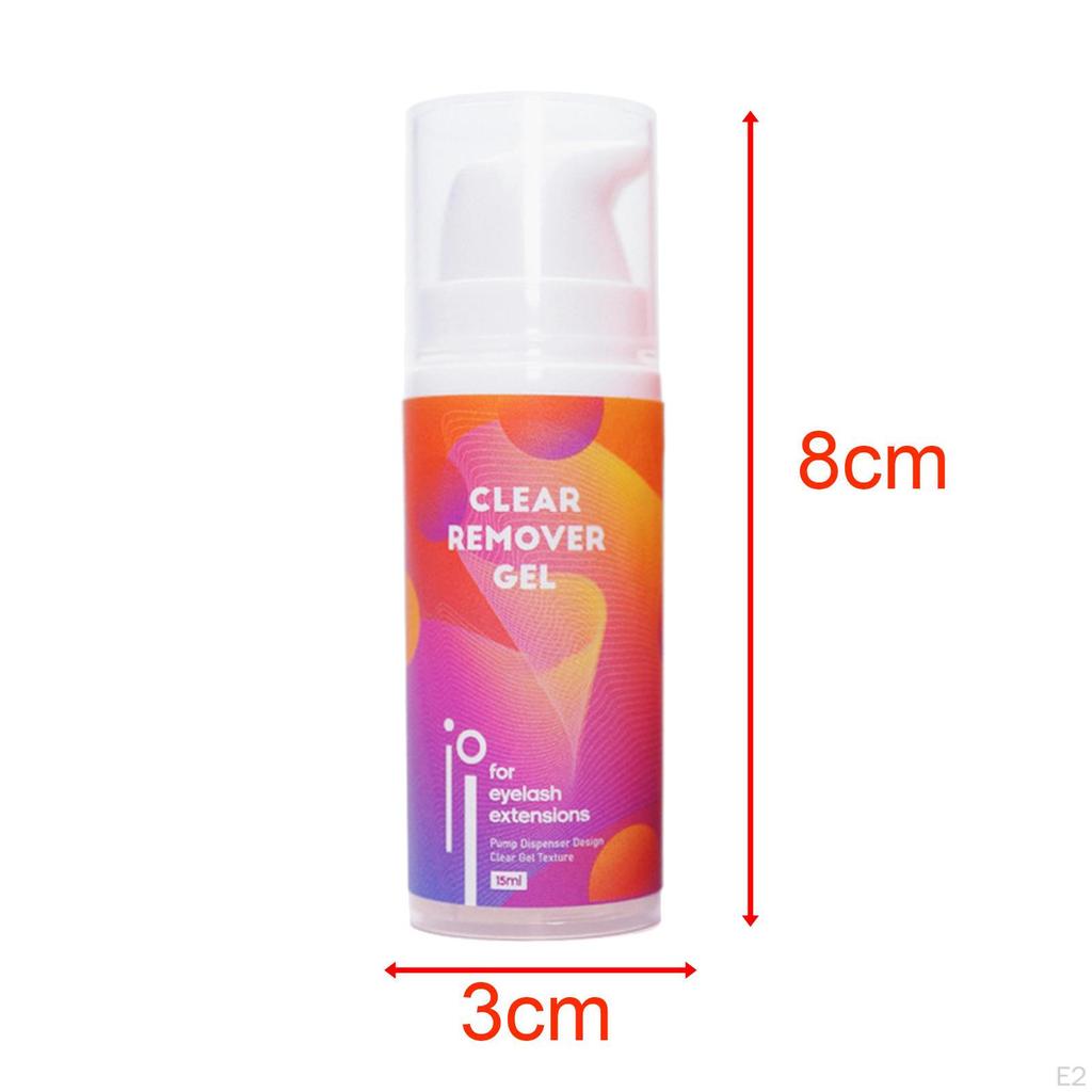 Eyelash Extension Remover Gel 15ml Glue for Supplies
