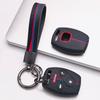 Key Fob Cover for Honda Accord Civic CR V CR Z with Keychain Anti-Scratch Surface Shockproof Structure Soft Grip Texture Easy Install