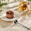 Long Handle Stainless Steel Spoons 304 Lace Dessert Spoon, Coffee Stirring Spoon Elegant Gift for Friends Kids, Metal Teaspoon Home Kitchen