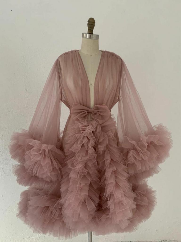 Mesh Maternity Robe & Dress: Versatile Photo Outfit In 200+ Colors