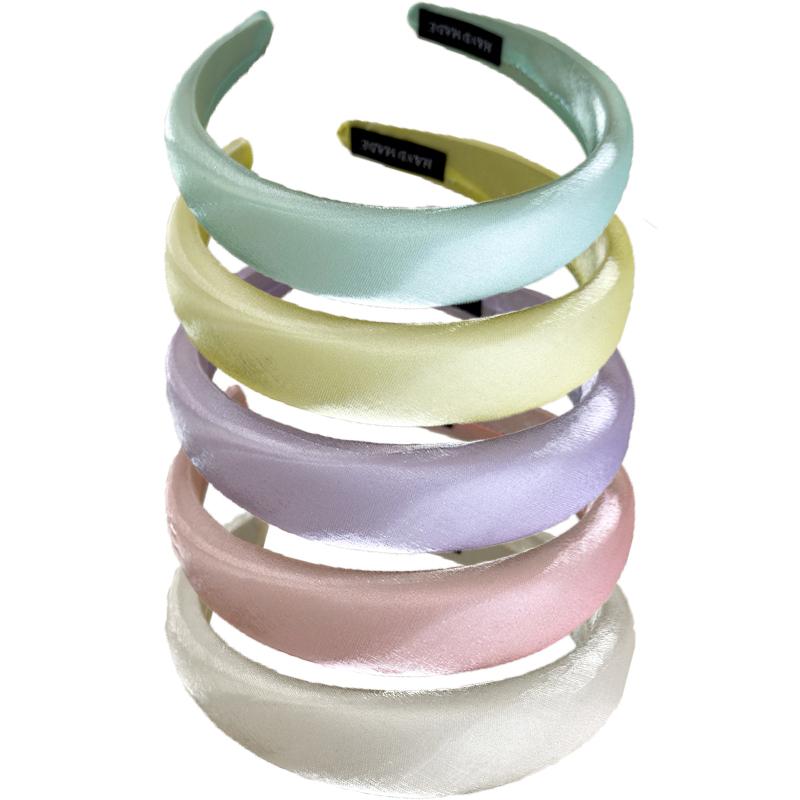 Satin Mercerized Sponge Headband Female Korean Temperament Hair Band Hair Accessories