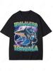 Italian Brainrot Funny Meme T-shirts Tralalero Tralala Tung Tung Tung Sahur Bombardiro Crocodilo Brr Brr Patapim Washed T Shirts