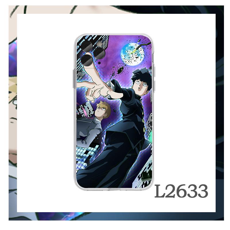 Mob Psycho 100 iPhone Case for iPhone 11/12 - Kageyama Shigeo & Reigen Arataka Design