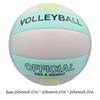 Size 5 Training Game Volleyball Non-Slip Soft Beach Volleyball Professional Competition Volleyball for Outdoor Indoor Training