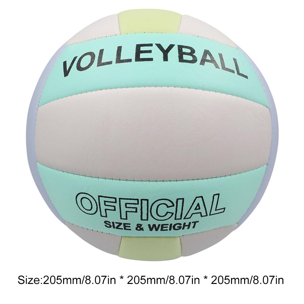 Size 5 Training Game Volleyball Non-Slip Soft Beach Volleyball Professional Competition Volleyball for Outdoor Indoor Training