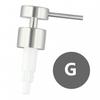 304 Stainless Metal Dispenser Replacement Soap Pump Liquid Lotion Bottle Head