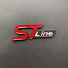 3D Metal Logo ST Line Emblem Car Trunk Badge For Ford Edge Puma Kuga Mondeo Fiesta Ecosport Focus ST Line Sticker Accessories