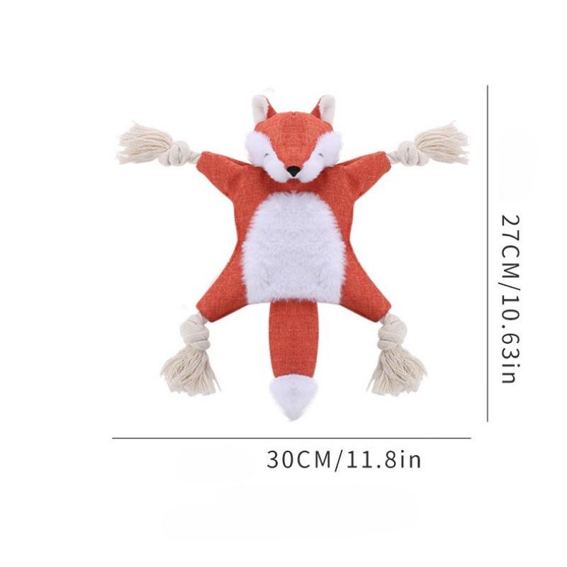 Haustier Plüsch Sound Knoten Spielzeug Knisterpapier Begleitendes Tauziehen Niedliche Modellierung Grenzüberschreitendes Hundespielzeug Haustierbedarf