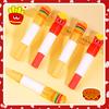 Kawaii Stationery Aesthetic Stationery Office Supplies School Items Gift for Kids Eraser Cute Hamburger Fries Funny Rubber
